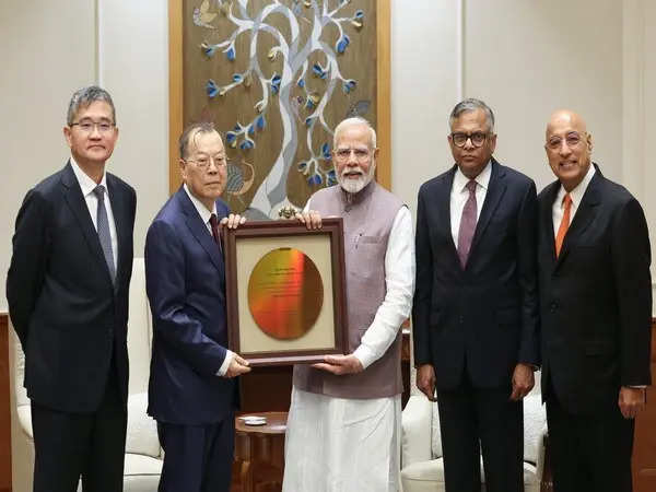 PM Modi meets leadership team of Tata Sons